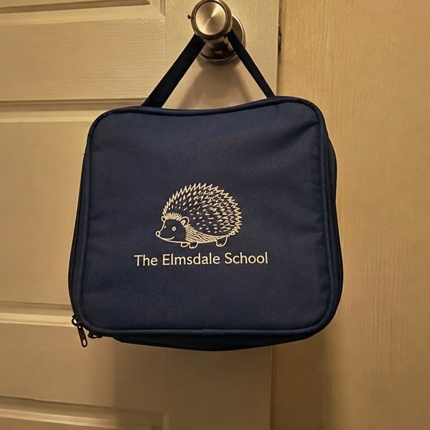 Lunch bags with logo — customer photo